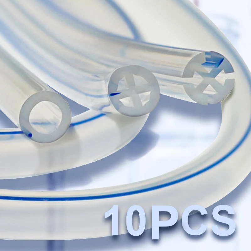 10 Pieces Animal 100% Medical Silicone Round Channel Fluted Drains Cross Drainage Tube Without Trocar Veterinary Clinic