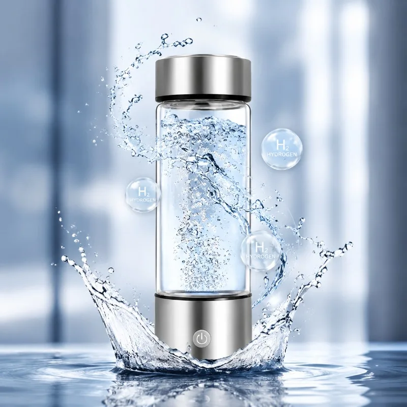 Hydrogen-Rich Water Cup Portable Electric Hydrogen Rich Water Generator Bottle Titanium Filter Healthcare Water Cup USB