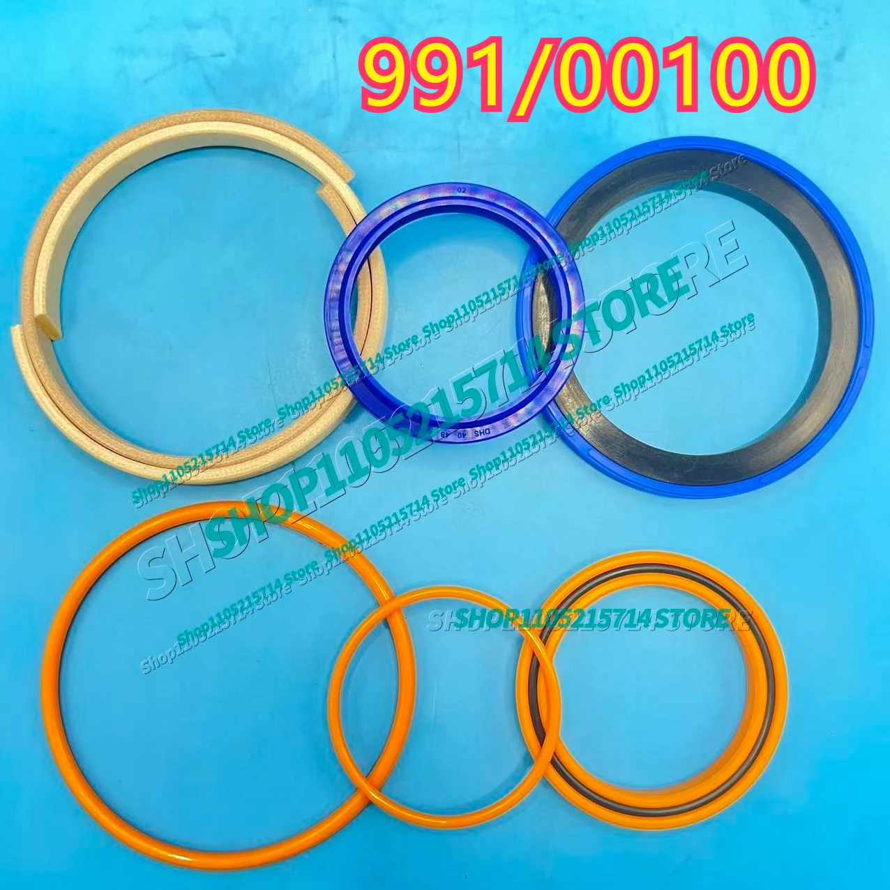 

991-00100 HYDRAULIC CYLINDER SEAL KIT 991/00100 991 00100 ROD: 40 mm BORE: 70 mm FITS 208S 210S 210SU 214 214E 214SM-4