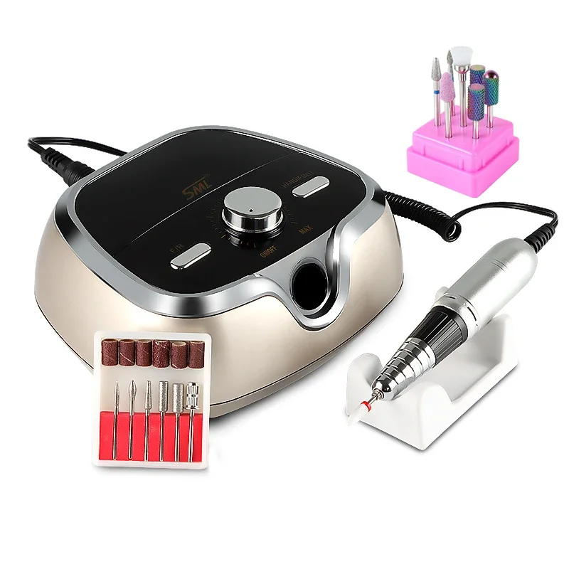 

SML Manufacturer Wholesale Professional 35000 Rpm Nail Polisher Multicolor Nail Sander Electric Nail Drill With Low Price