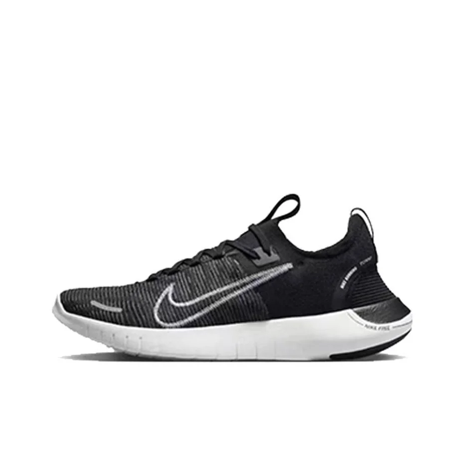 Nike Free RN 5.0 Running Shoes Men's Low Top Black/White FB1276-002