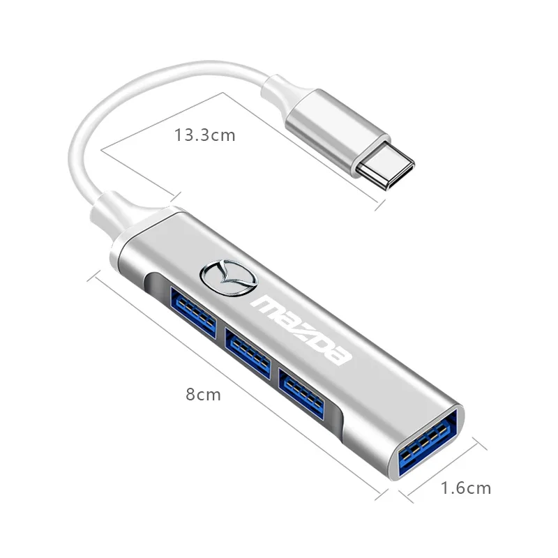 كابل بيانات شحن سريع للغاية شاحن USB للسيارة لمازدا 3 6 CX5 2 CX3 CX30 CX9 CX7 MX5 BN RX8 Axela MS GJI GH GL BK MP BM #5