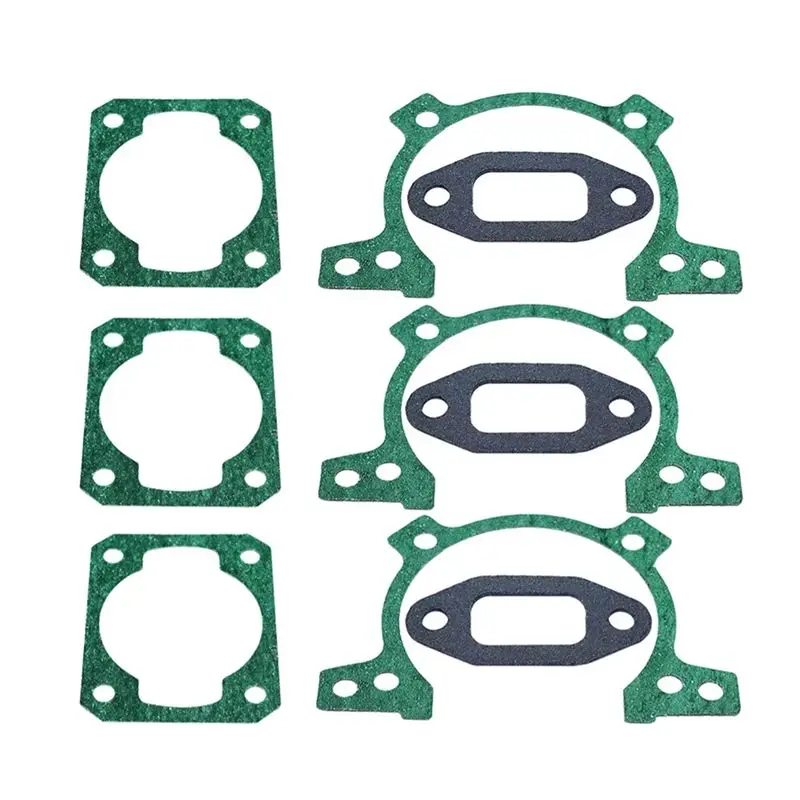 ABKW-For FS160 FS180 FS220 FS220K FS280 FS280 Crankcase Cylinder Exhaust Muffler Gasket 4119-007-1051-3Pcs Gasket Kit