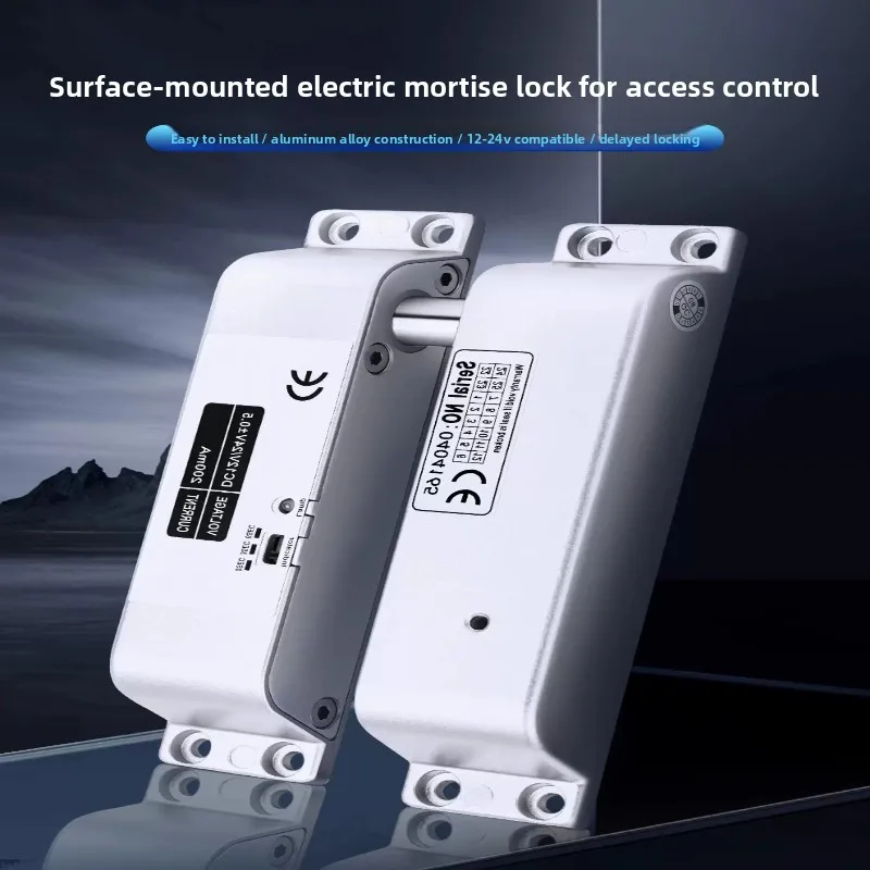 KOB Surface Mounted Electric Plug-in Door No Lock Fireproof Door Access Control System Electromagnetic Electric Control Lock