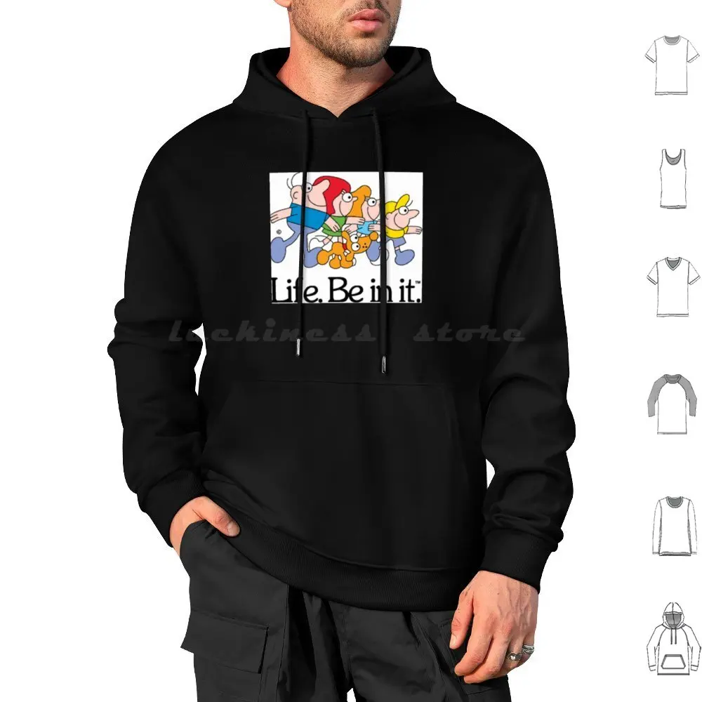 Life. Be In It. Classic Aussie Ads Classic Hoodies Long Sleeve Life Be In It Classic Aussie Ads Classic