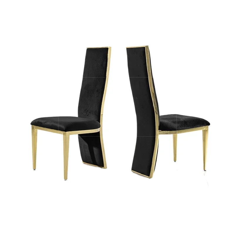 

Modern light luxury dining chair, home wedding modern simplicity high-end Italian light luxury villa high-end