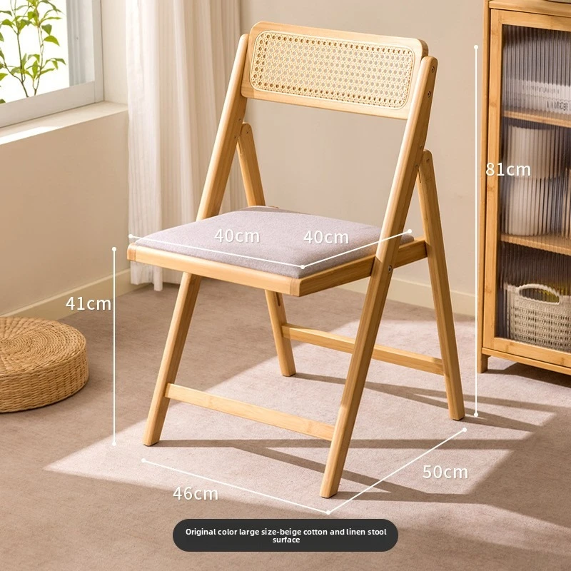 Nordic style folding chairs, light luxury folding dining chairs, outdoor folding chairs, study chairs, office computer chairs