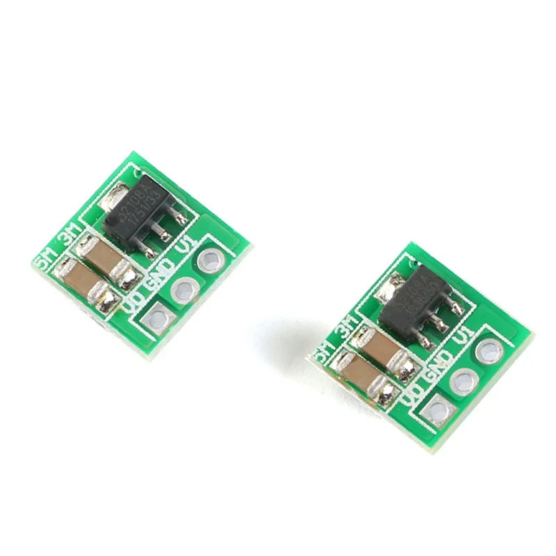 Mini Step Up Boost Power Module para Arduino, conversor de tensão, DC-DC, 0.9-3.3V a 3.3V, 500mA, 0.9-5V a 5V, 5Pcs