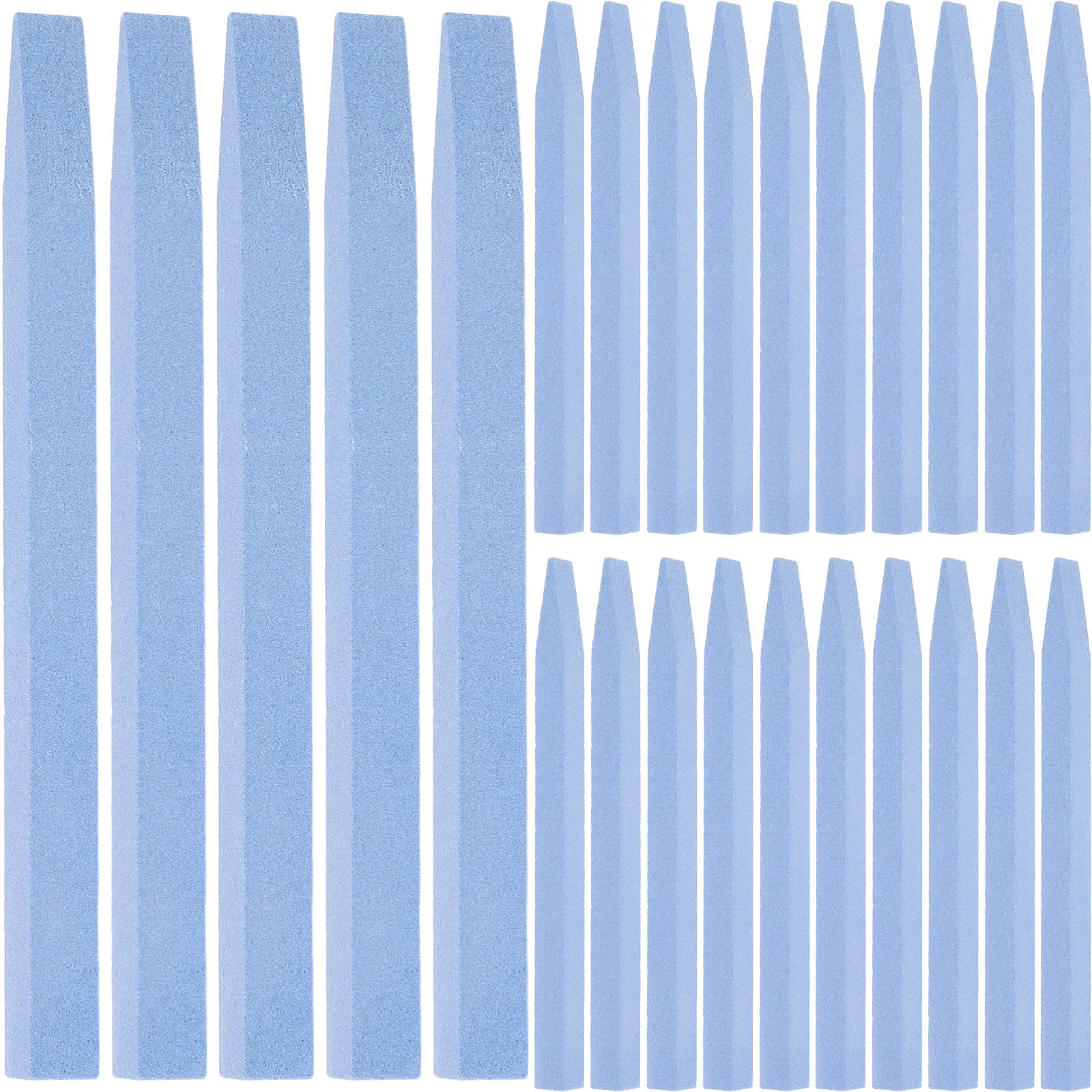 

36pcs Files For Natural Nails Quartz Grinding Stick Manicure Tools Portable File Polishing Stick Nail Trimming Buffering Files