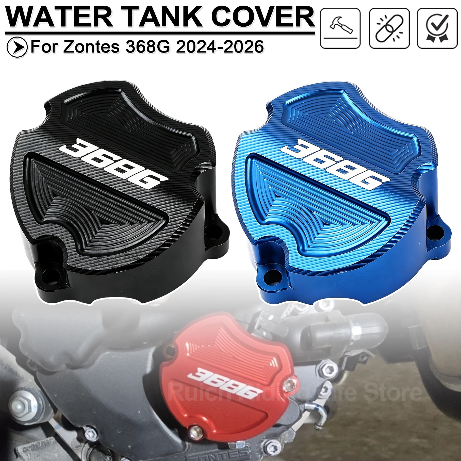 

Защитная накладка на водяной насос мотоцикла для ZONTES 368G G 368 G G368 2024-2026: Модифицированные декоративные защитные аксессуары