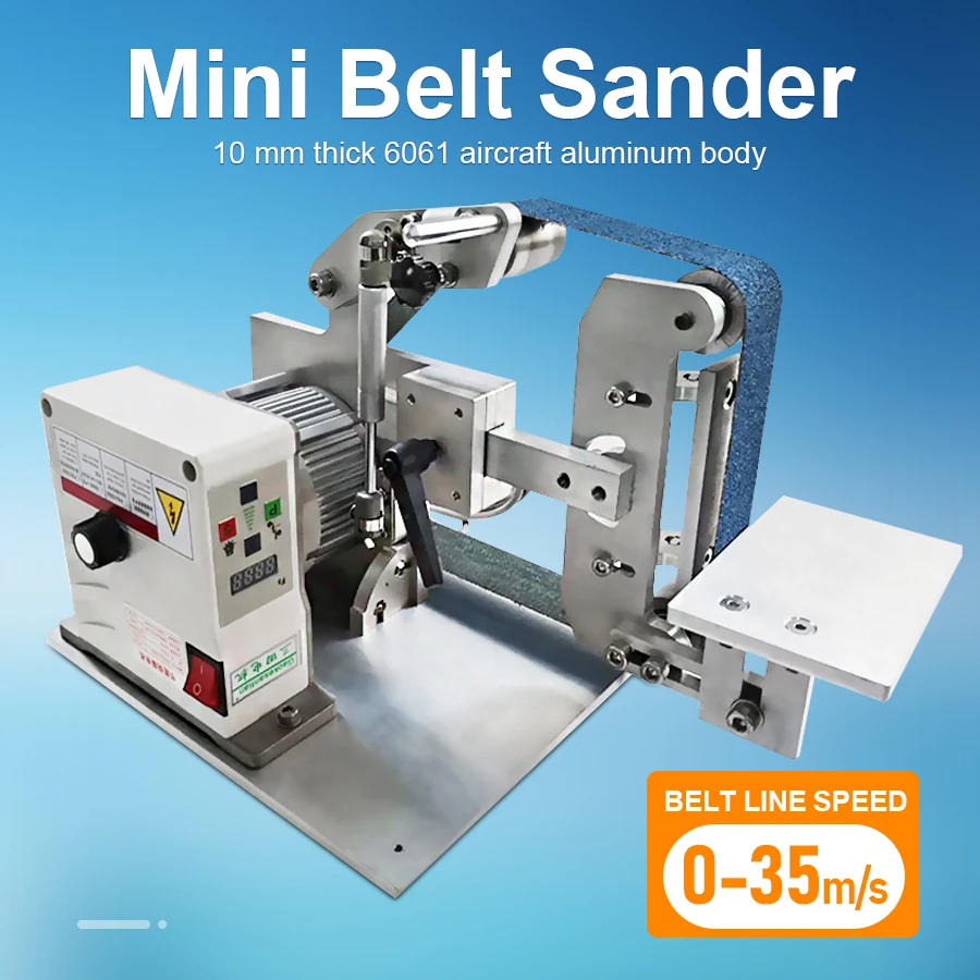 

Электрическая ленточная шлифовальная машина промышленного класса, 915-50 мм, многофункциональная, высокомощная, для домашнего использования, для шлифовки открытых кромок