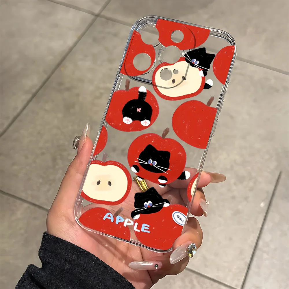 حافظة لهاتف آيفون 17 16 15 14 13 12 11 Pro Xs Max Air Mini 7 8 6 6s Plus SE 2020 2022