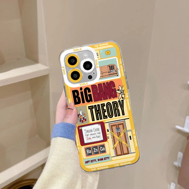 The Big Bang Theory tv show Phone Case For Samsung S24 S23 S22 S21 S20 S10 FE Note20 Note10 Plus Ultra Lite 5G Clear Soft Cover