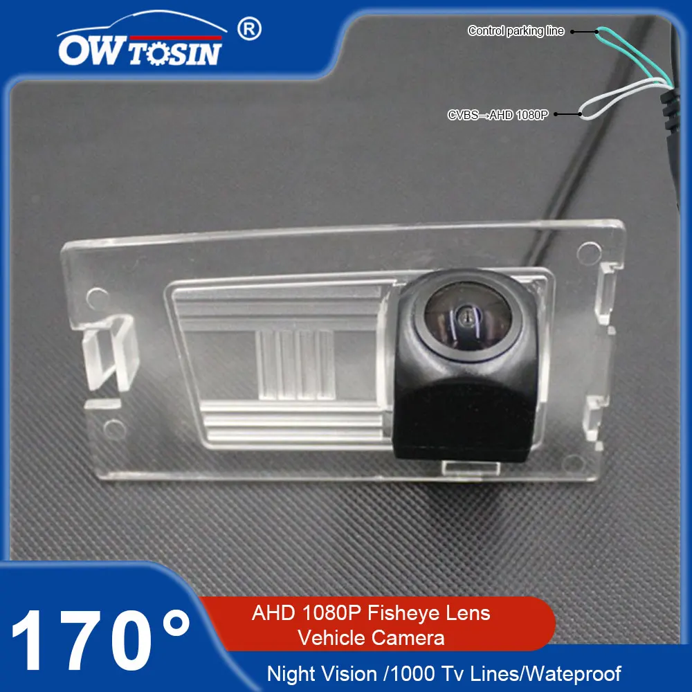 

170° AHD 1080P Fisheye Car Rear View Vehicle Camera For Jeep Grand Cherokee WK2 2013 2014 2015 2016 Reverse Parking Monitor