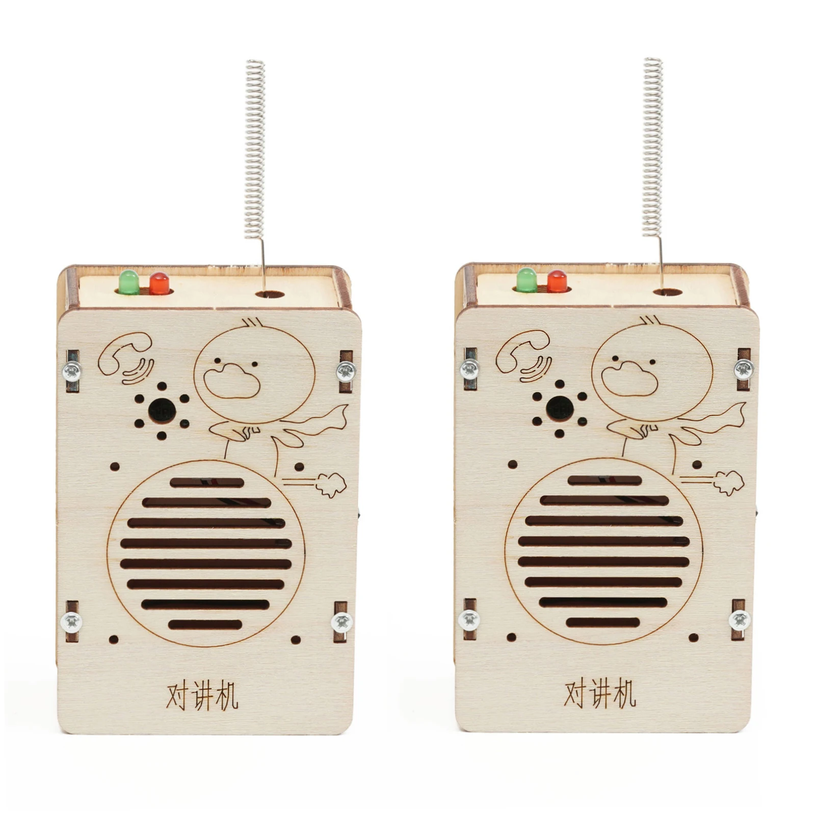 Scientific Toys Childrens Innovative Awareness And Ability DIY Wireless Walkie-talkie Model Safe