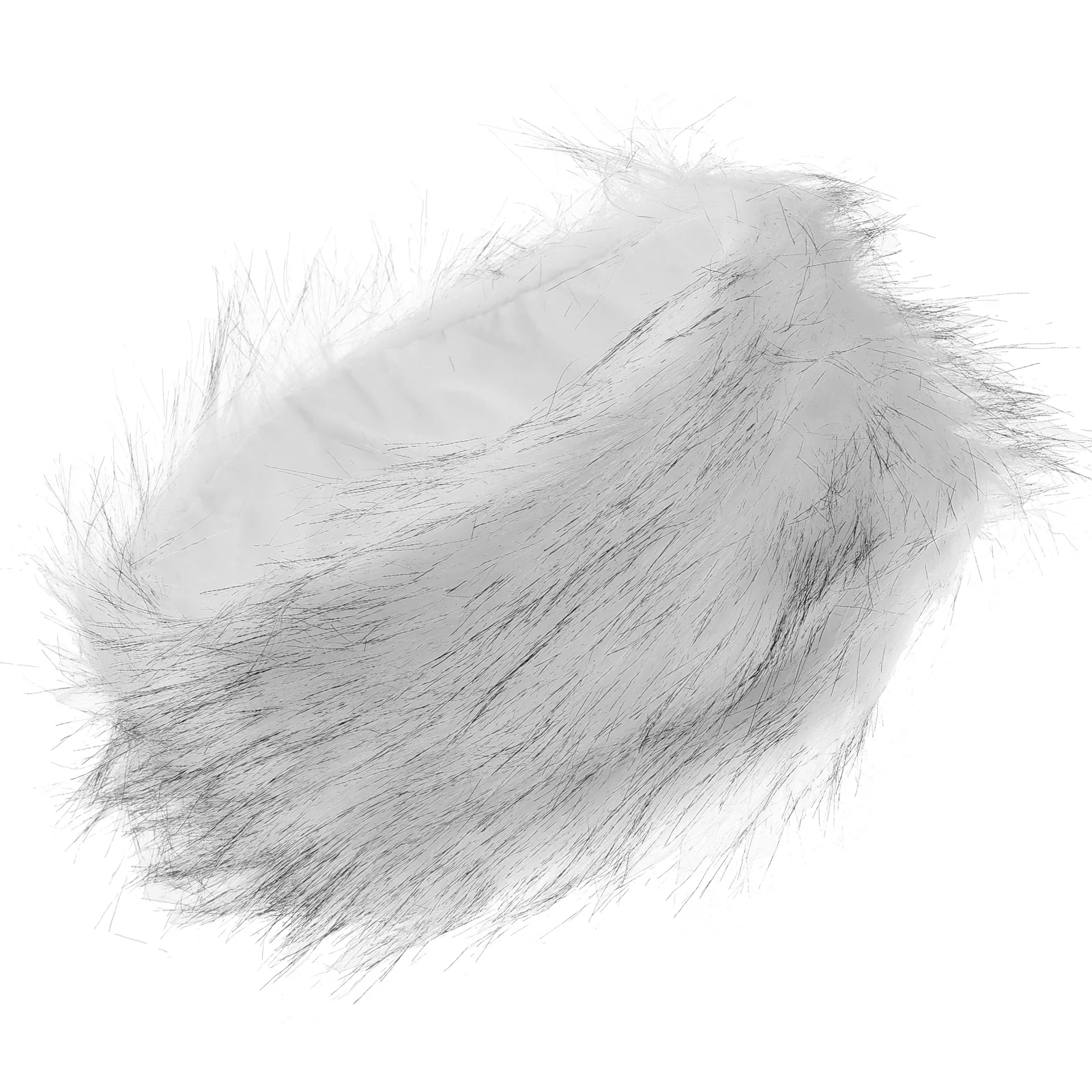 عصابة رأس صناعية دافئة للشتاء، عصابة رأس ناعمة لتدفئة الأذن، ربطة شعر شتوية مريحة، إكسسوار شعر نسائي عصري