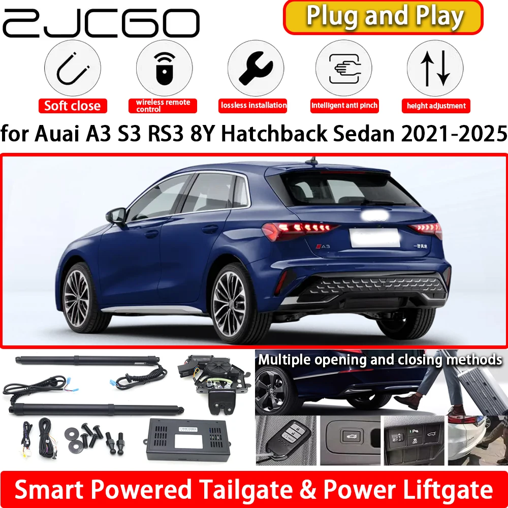 

for Auai A3 S3 RS3 8Y Hatchback Sedan 2021-2025 OEM Automatic Electric Powered Tailgate Power Liftgate Tail Gate Lift Kit System