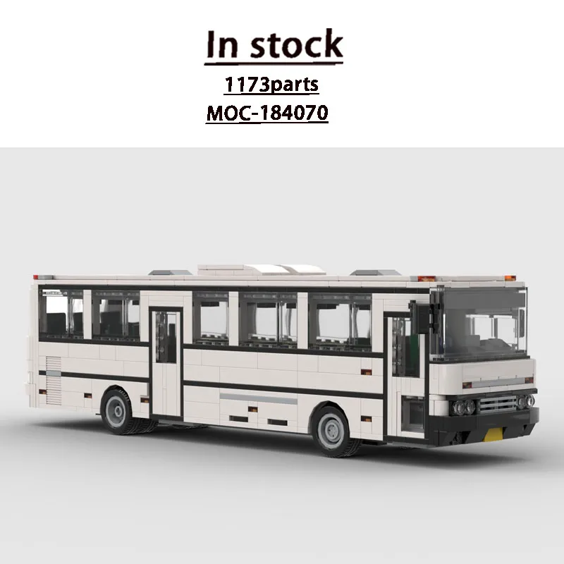 

Конструктор MOC-184070 «Городской транспорт: Автобус» (1173 детали) – Креативный подарок для мальчиков на День рождения, Рождество, Новый год