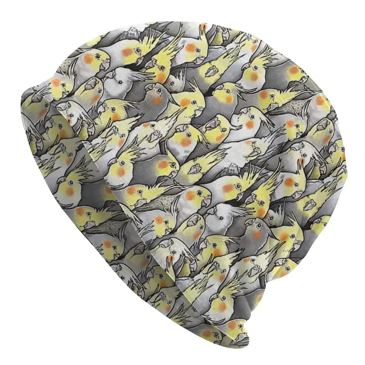 Cockatiels Galore Beanies Pullover Cap Comfortable , Adult Men's Woman Knit Hat