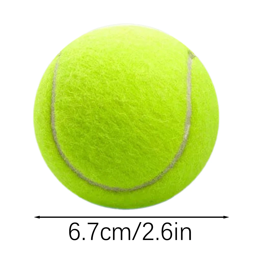 6/12pcs Tennis Balls with Mesh Carry Bag Practice Ball High Elasticity Pet Dog Playing Balls Outdoor Sports for Tennis Training view 6