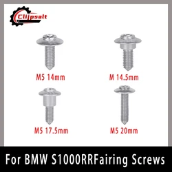 M5 For BMW Motorcycle Shell Stainless Steel Screws R1200GS LC ADV R1250GS R1200RT S1000XR RR S1000R R1250 F750GS F850GS F900R