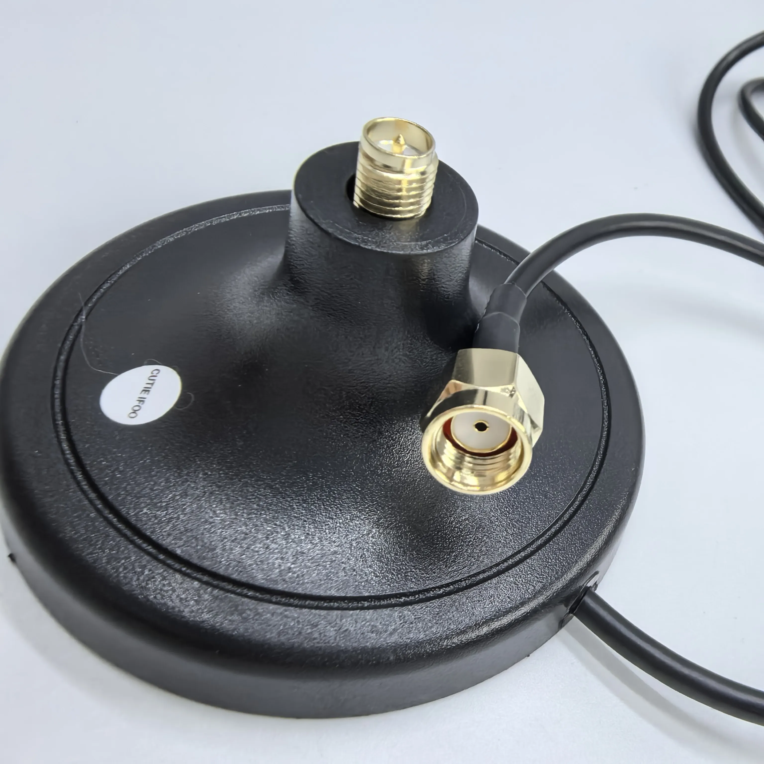 RP-SMA RP SMA Male to Female M/F EXTENSION Cable CORD 1.5M Wireless N Cordless WIFI Antenna Fixed Holder Magnet Base Dock view 5