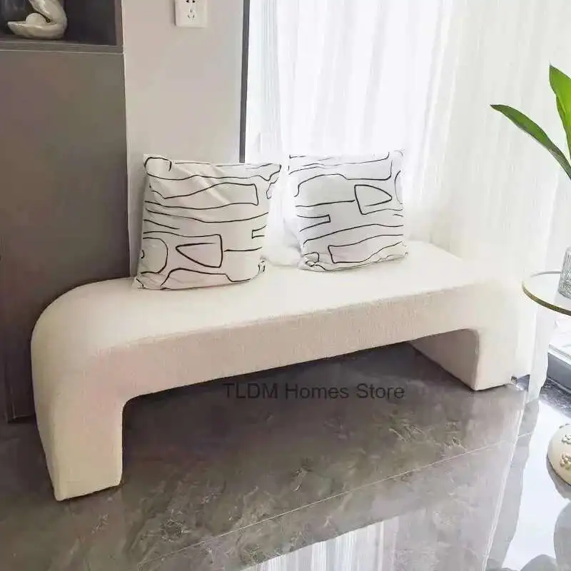 Living Glam Room Velvet Shoes Ottomans Bench Elegant Hallway Luxury comfy Bench Cute Beauty Taburete Otomano Home Furniture