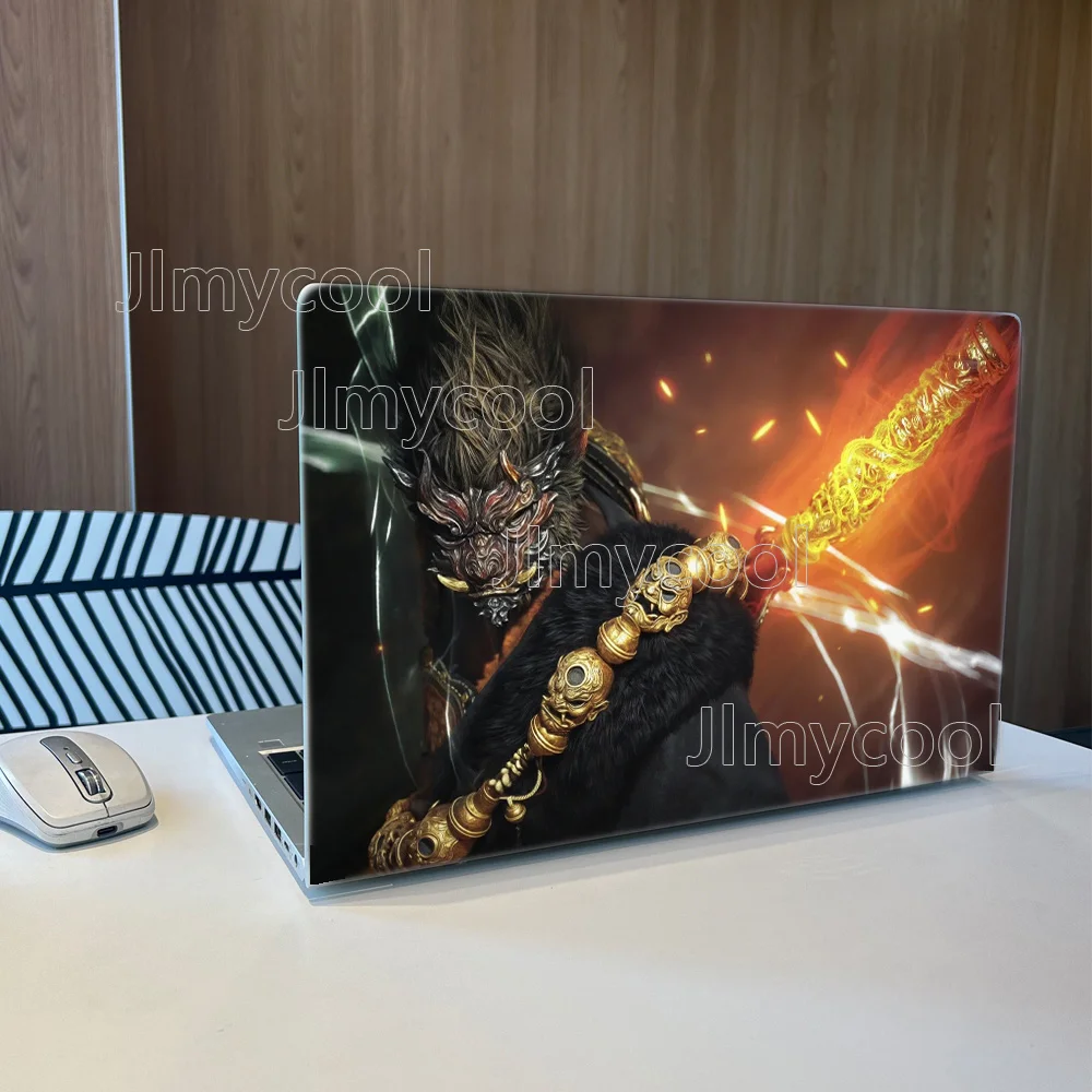 2 Pieces Monky Samurai KING Vinyl Laptop Sticker  Self adhesive Case for HP Lenovo Apple ASUS Easy To Install Decal Stickers