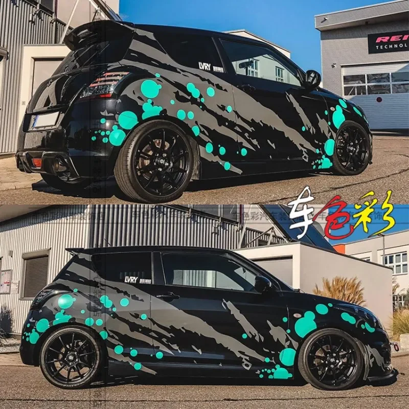 

Car Sticker Body Custom Decoration Modified Fit Vinyl Film Decal FOR Suzuki Swift SX4