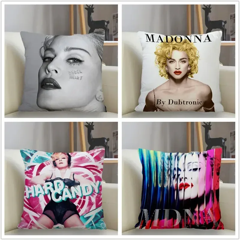 Musife nueva funda de almohada personalizada Madonna sofá funda de cojín decorativa funda de almohada decoración del hogar Envío Directo al por mayor