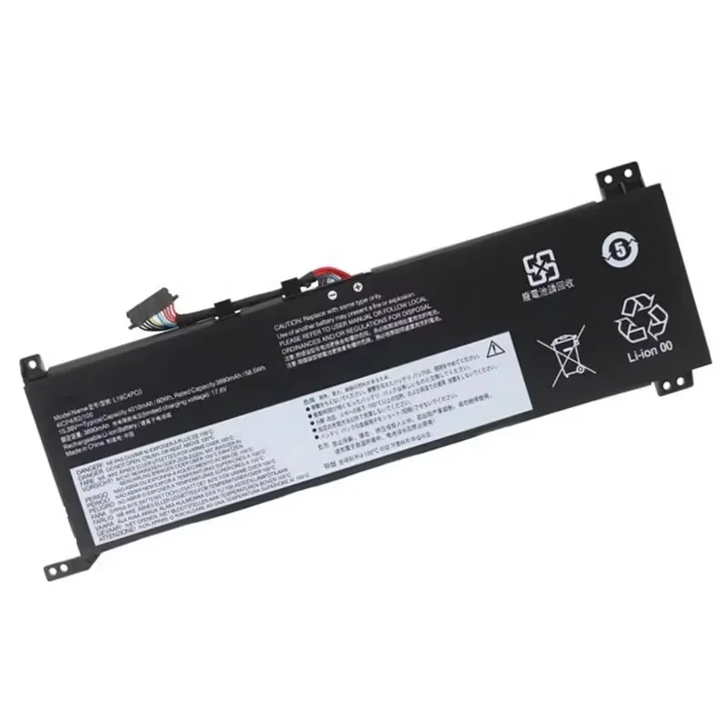 New L19M4PC0 L19C4PC0 L19L4PC0 L19SPC0 Battery For Lenovo Legion 5-15ARH05,15IMH05H L19M4PC1 L19M4PC2 L19C4PC1 L19C4PC2