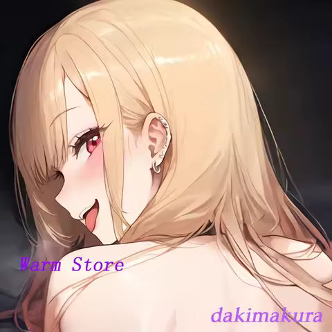 Dakimakura Anime Marin Kitagawa 3 Double-sided Print Life-size Body Pillow