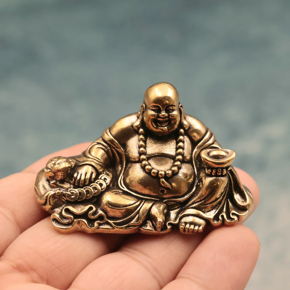 Figure Home Decor Maitreya Buddha Small Statue Feng Shui Ornament Home Decoration