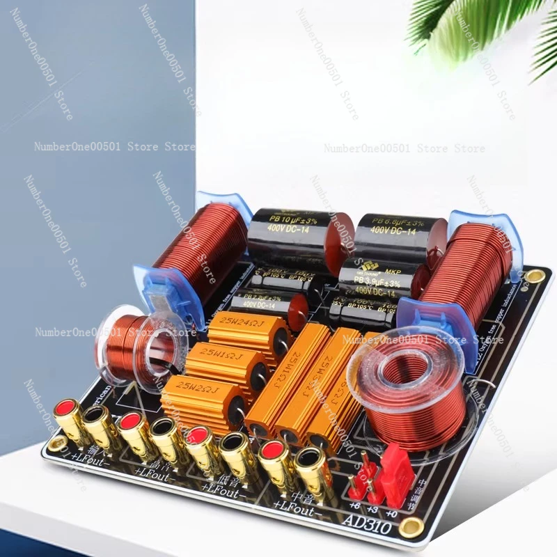 

Высококачественный импортный 3-полосный аудиокроссовер (высокие, средние, низкие частоты) для Hi-Fi аудиофилов, полочных колонок, домашней аудиосистемы, DIY