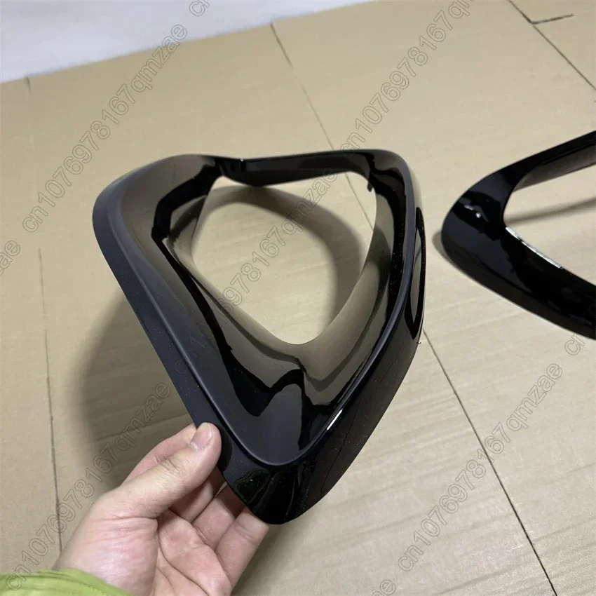 For Mercedes Benz CLA C118 CLA45 AMG 2020-2023 Car Front Bumper Side Spoiler Splitter Fog Lamp Grille Canards Vents Body Kit view 5