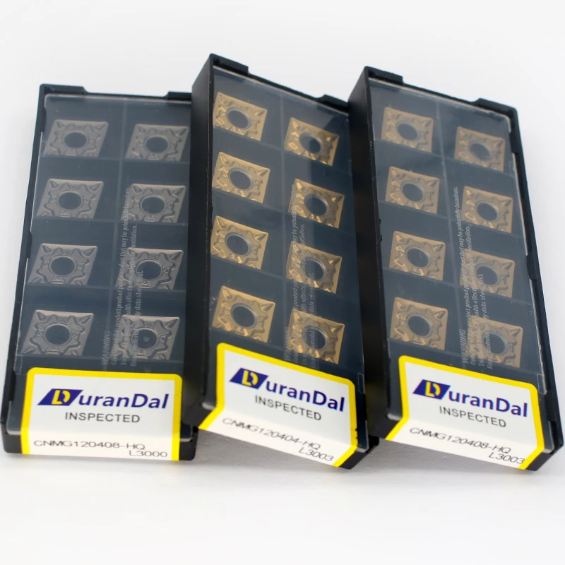 Cermet เครื่องตัดใบมีด CNMG120404 CNMG120408 HQ 3000 Indexable เครื่องมือคาร์ไบด์แทรก CNC เครื่องกลึงโลหะอุปกรณ์เสริม