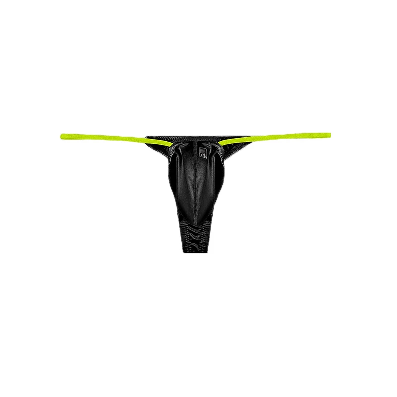 

Men's Underwear Ice Silk Low Waist No Trace Breathable Thong Fitness Sports Japanese T Pants