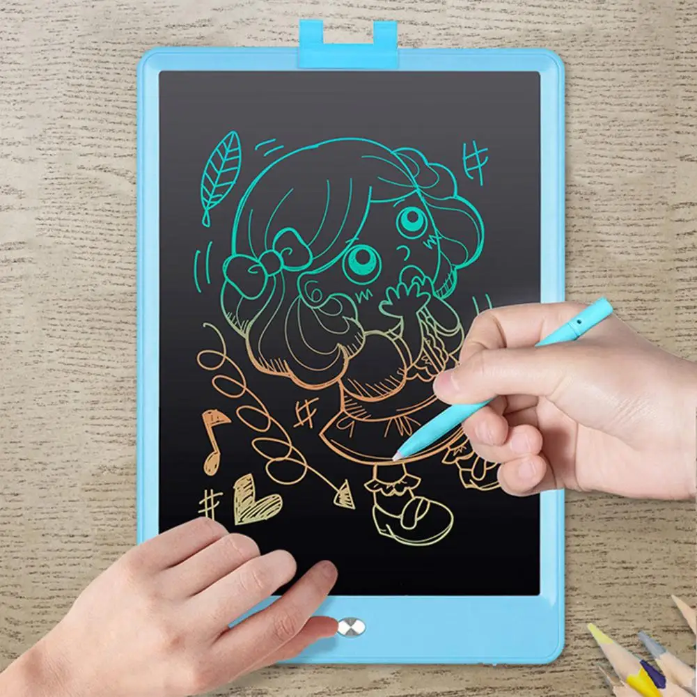 Tavoletta da scrittura ecologica rettangolo schermo LCD One-key elimina bambini Pad educativo per la scrittura a mano pittura del tavolo da disegno