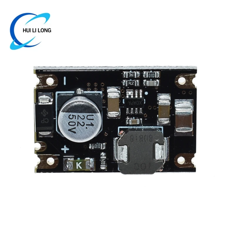 Mini módulo step-down DC-DC 12V/24V/36V a 5V2A retificador síncrono com alta eficiência e baixa corrente estática