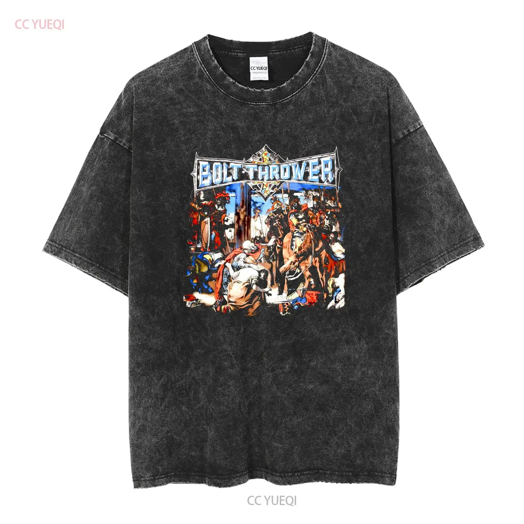 Vintage 1992 Bolt Thrower T Shirt Medium Original long or short sleeves vintage Washed Top For Everyday Wear homme graphic