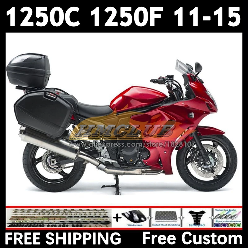 Bandit For SUZUKI GSX1250F GSX1250 FA C 11 12 13 14 15 35No.1 metal red GSXF1250 GSX1250C 2011 2012 2013 2014 2015 Fairings