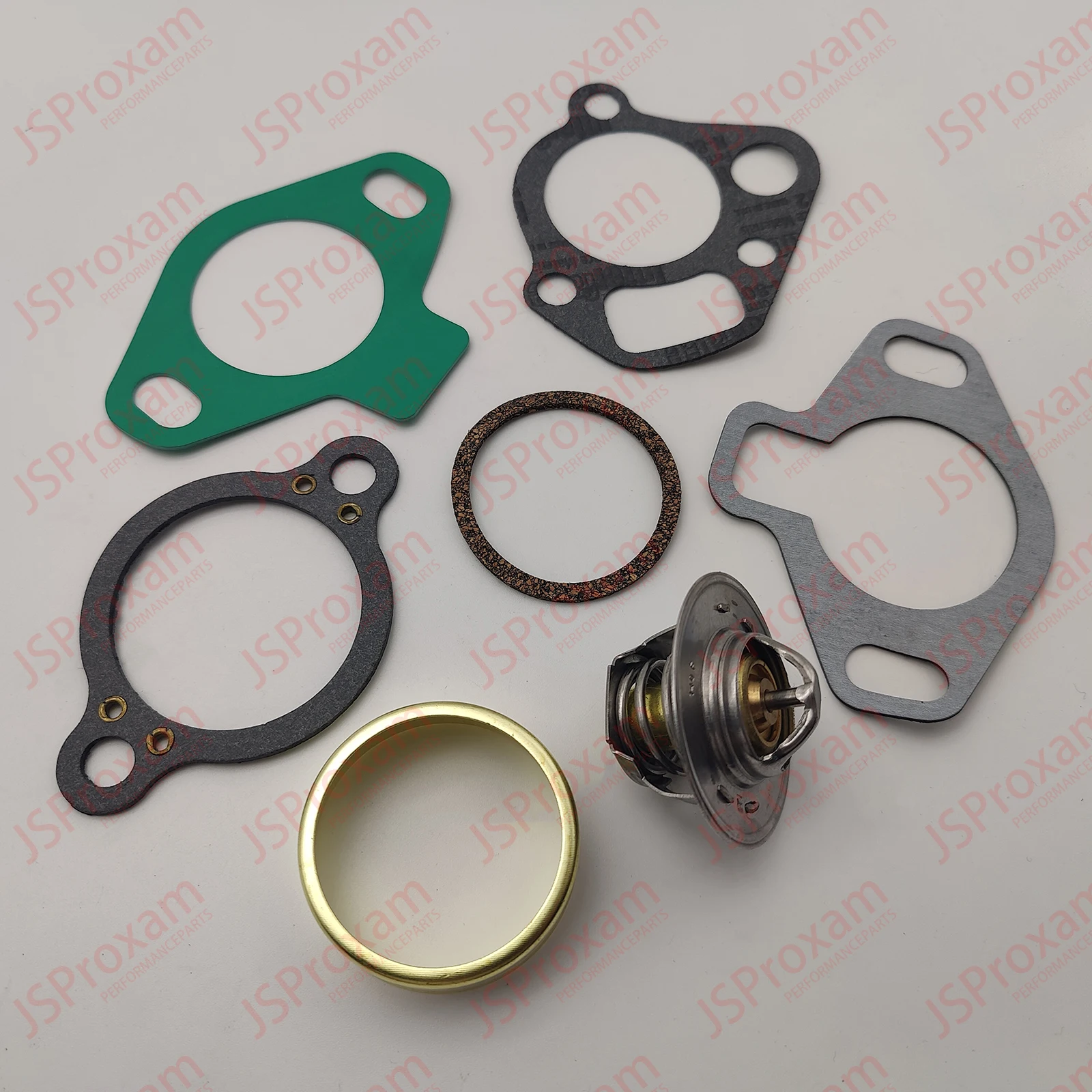 

23-47508T 807252Q3 807252Q4 Replaces Fit For Mercruiser 13390 13380 13250 18-3646 4.3 5 V6 V8 140°C Thermostat Kit Brass Sleeve