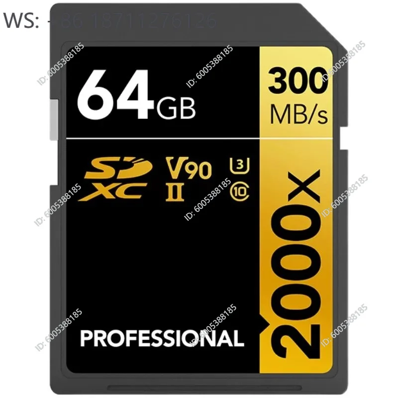 Genuine,  SD card 128G memory card High speed SDXC digital camera memory card 2000x 300m
