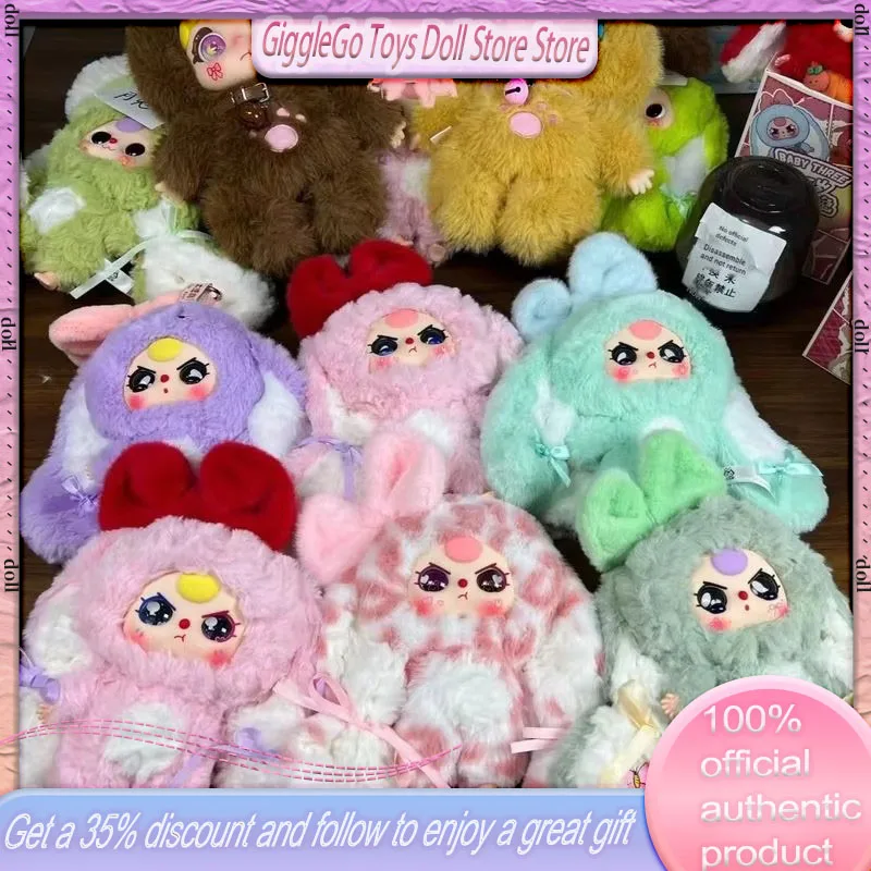 

New Original Baby Three Little Rabbit Reture Series Mystery Box Action Figure Cute Vinyl Doll Deco Child Christmas Festival Gift