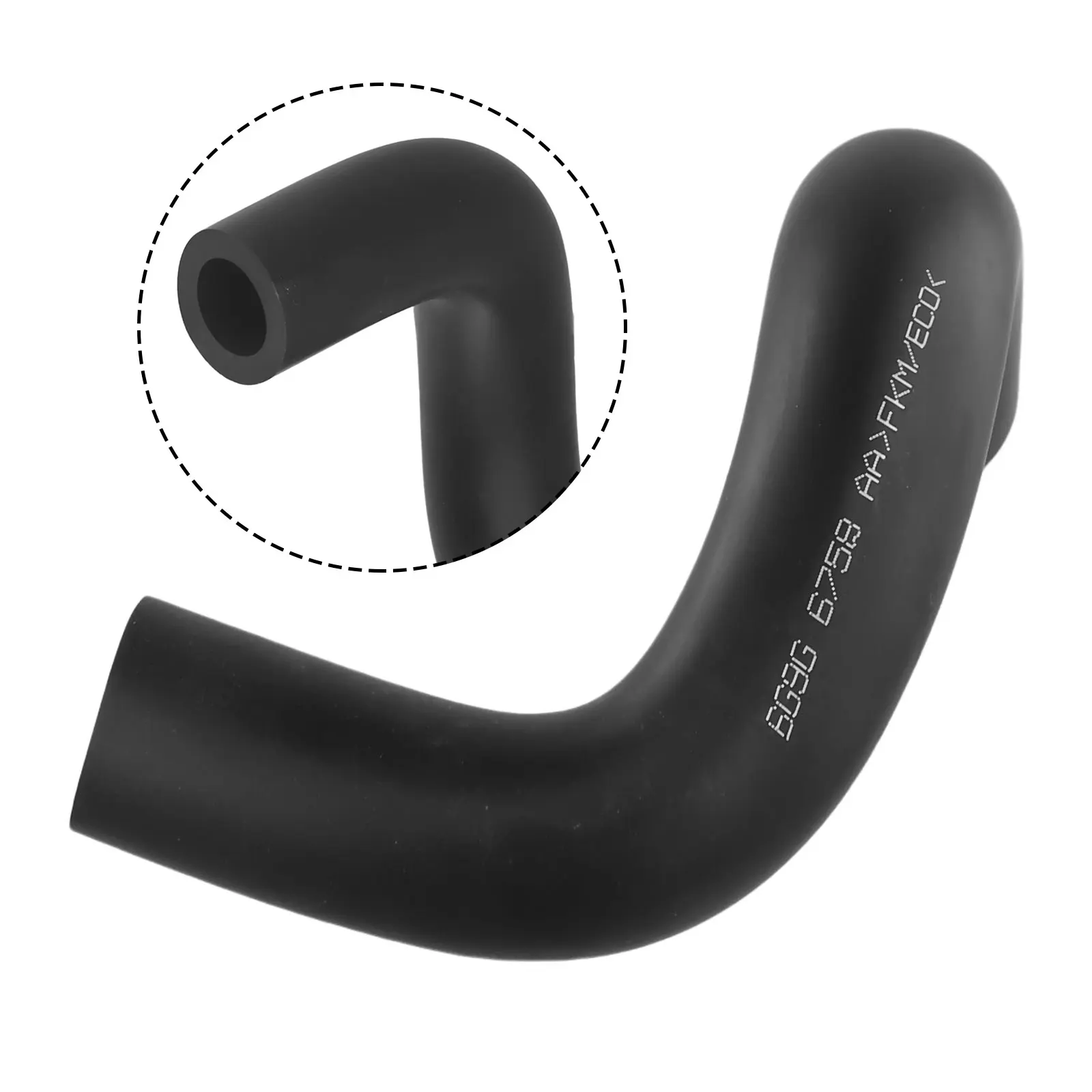 None PCV Hose Car Accessories Door Handle Easy Installation For Mazda3 2004-2006 For Miata LF15-13-895 ABS Black