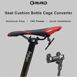 RIRO Bicycle Water Bottle Cage Extender MTB Water Cup Holder Converter Road Bike Saddle Extension Bracket Modification Parts