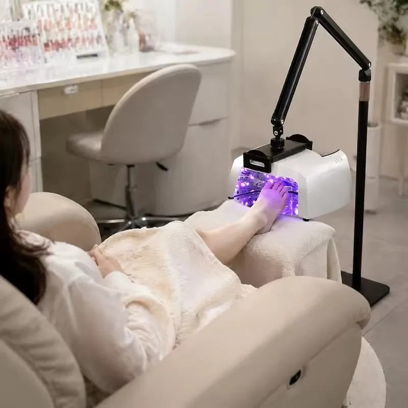

Hands Free UV Gel Nail Lamp Foldable Stand Salon Pedicure Dryer Auto Sensor 3 Timers