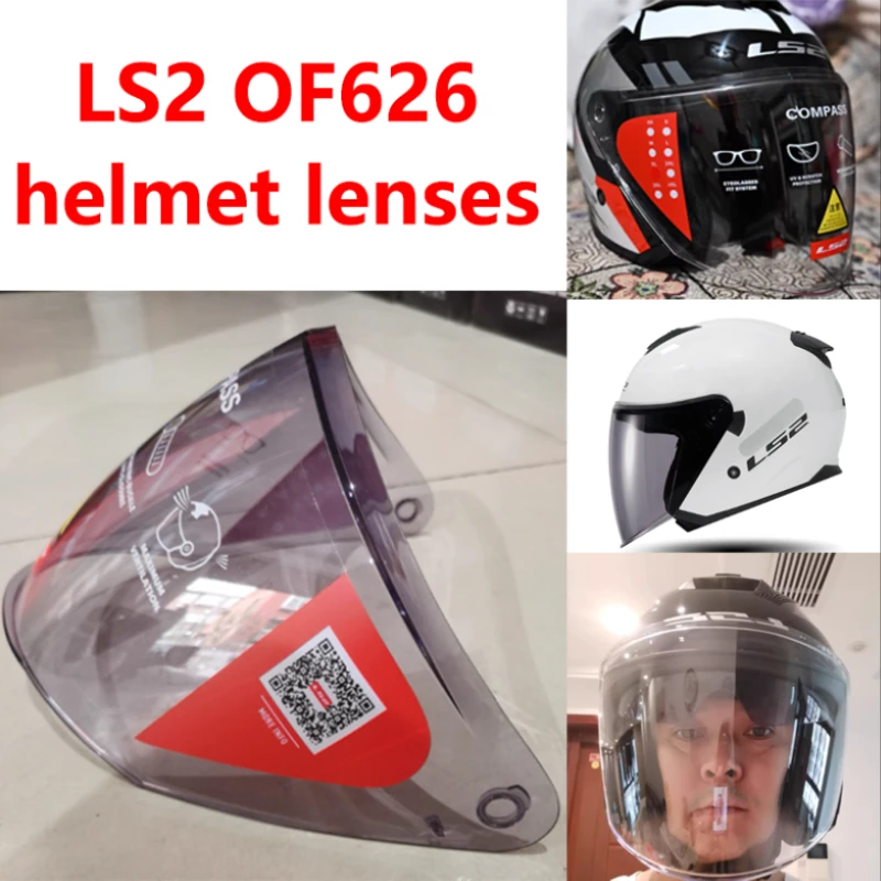 

LS2 OF626 COMPASS Motorcycle Helmet Lenses Replacement Parts for LS2 Helmets motociclista accesorios