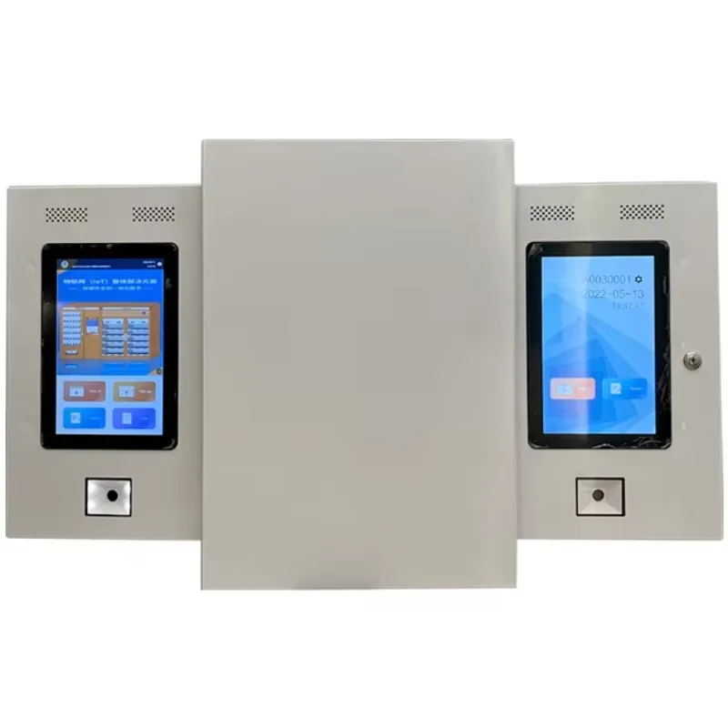 Custom Double Sided Intelligent Food Locker 24 7 Self Service Pickup Best Seller Assembled for Restaurant Food Delivery