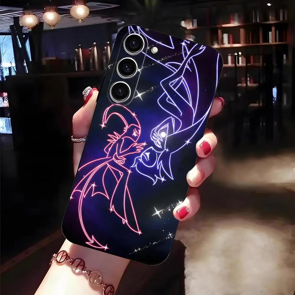 Hazbin Hotel Phone Case For Samsung S26 S25 Plus S20 S20 Plus S22 Ultra S23 FE S21 Plus S21 Ultra Soft Cover
